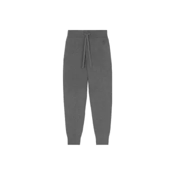 Burberry Embroidered Monogram Sweatpants