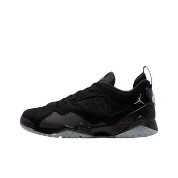 Jordan Air Jordan 7 Anti-Slip Wear-Resistant Low-Top Vintage Basketball Shoes Unisex Black