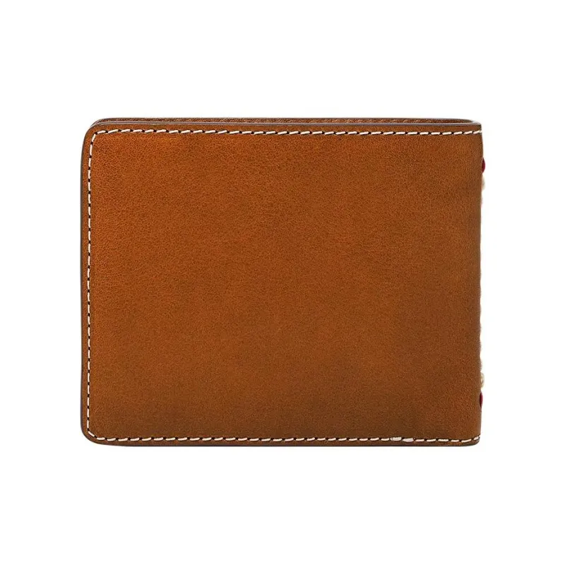 FOSSIL Leather Wallet Men's Brown-1