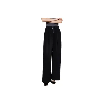 SMEN Casual Pants Women's Black