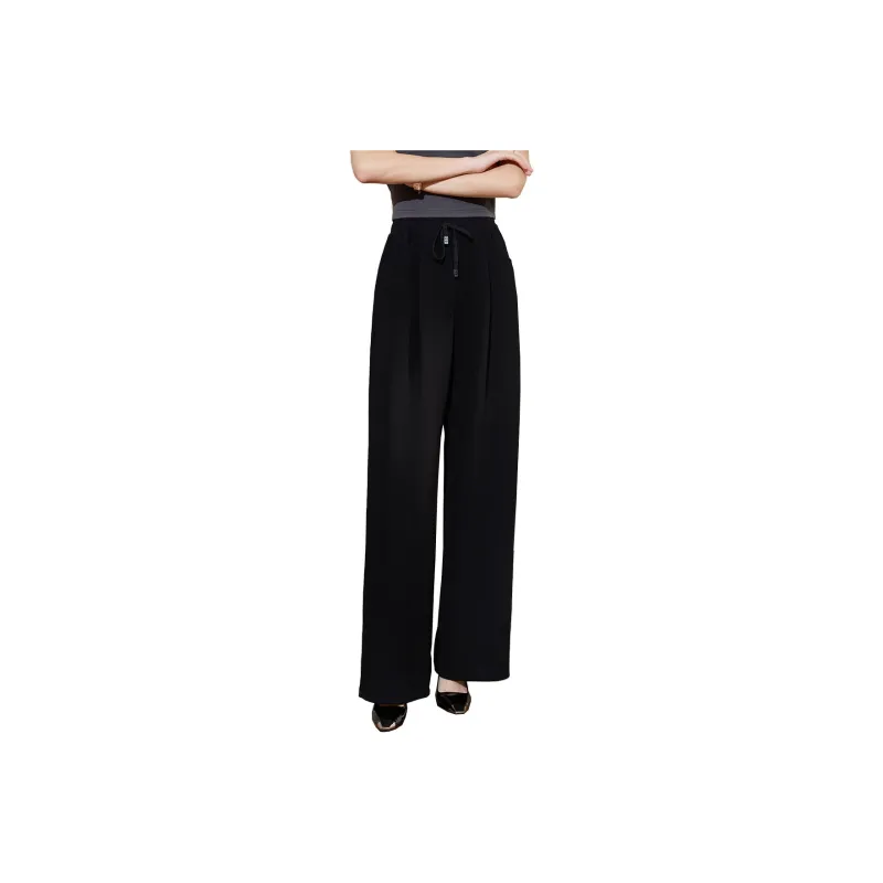 SMEN Casual Pants Women's Black-0