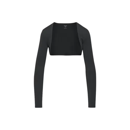 ARITZIA Contour Shrug Cropped Coats Women's Black