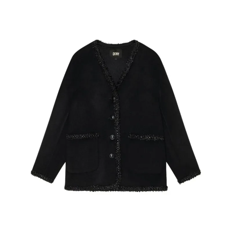DKNY Coats Women's Black-0