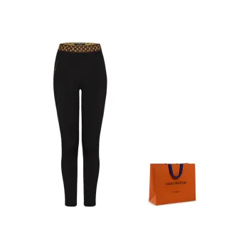 LOUIS VUITTON Leggings With Monogram Elastic Belt
