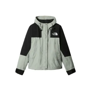THE NORTH FACE Windbreaker Jackets Women's Gray Green