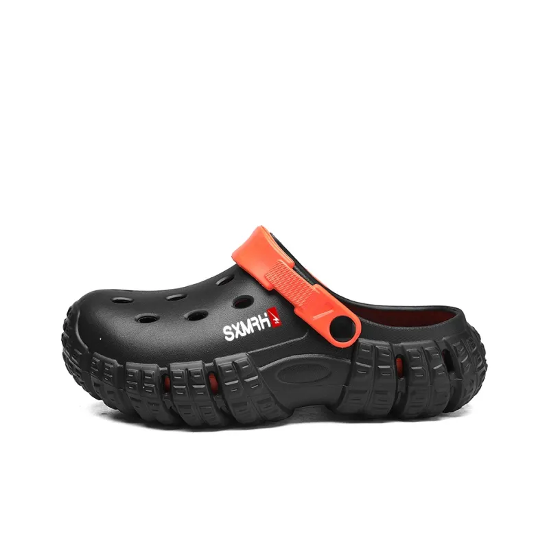 Binary Platform Height Increase, Summer Lightweight Comfort, Soft And Springy Sensation Clogs Men's-3