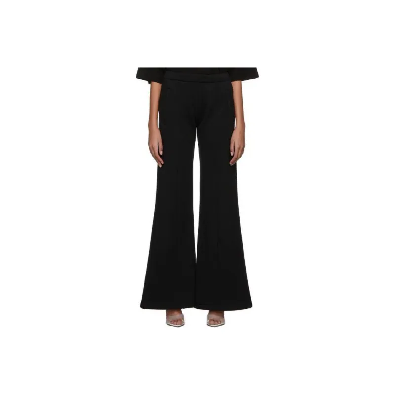 AMIRI High Waist Wide-Leg Track Pants-0