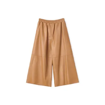 LOEWE Cropped Trousers 'Toffee'