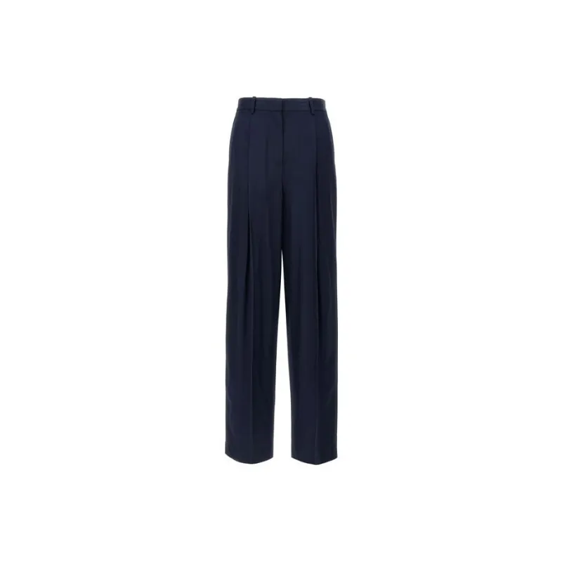 THEORY High Waist Pleated Pants-0