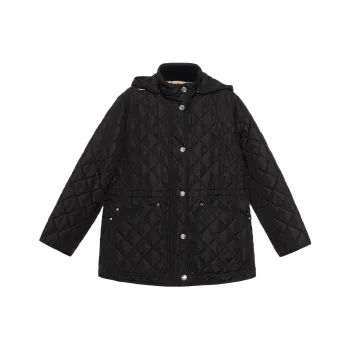 Burberry Puffer Jacket Women's Black