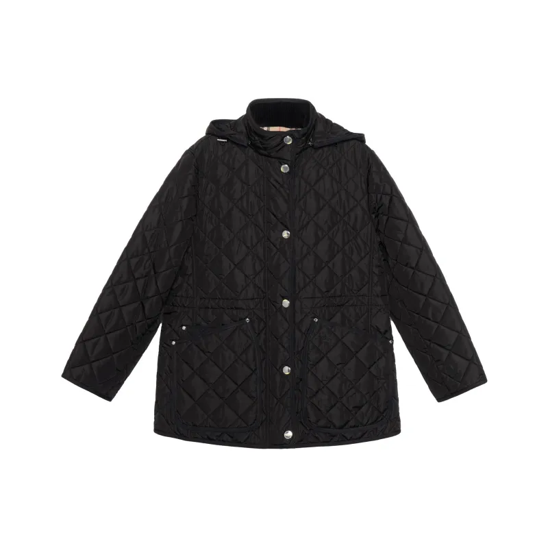 Burberry Puffer Jacket Women's Black-0