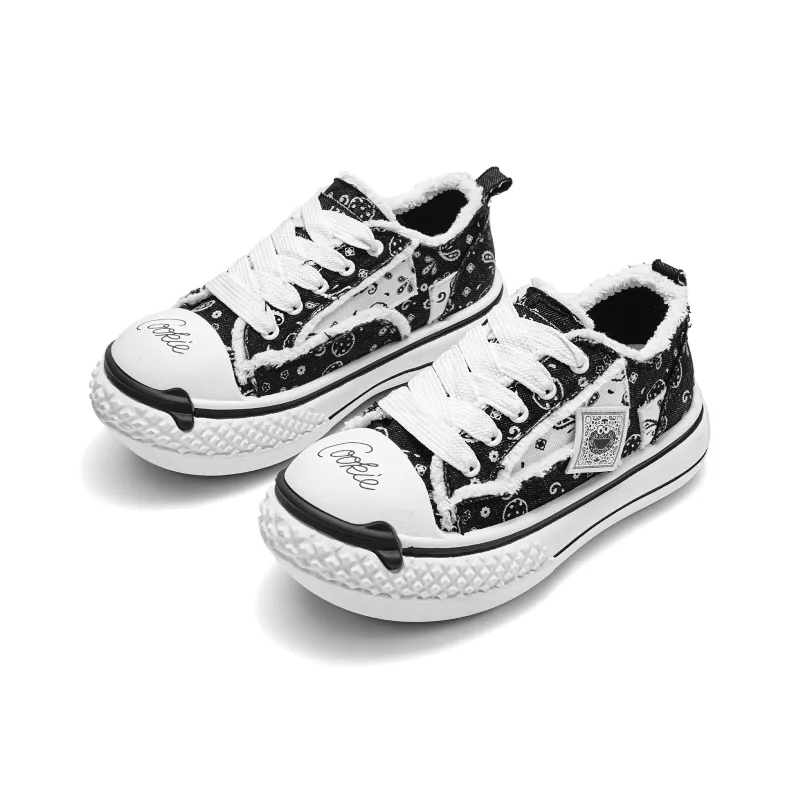 SESAME STREET Platform Canvas Shoes Unisex-8