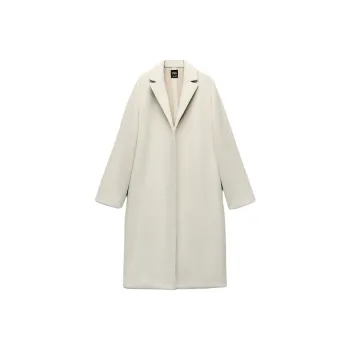 ZARA Coats Women's White