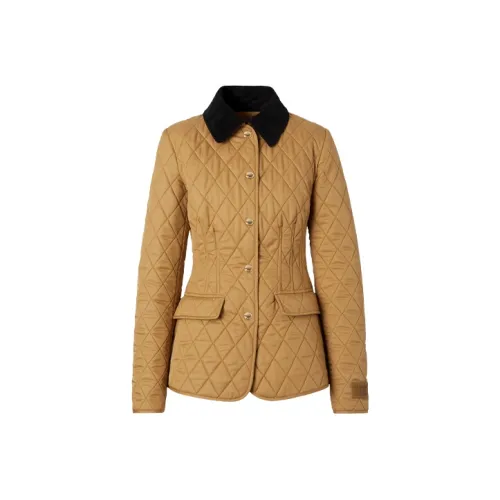 Burberry Puffer Jacket Women's Camel