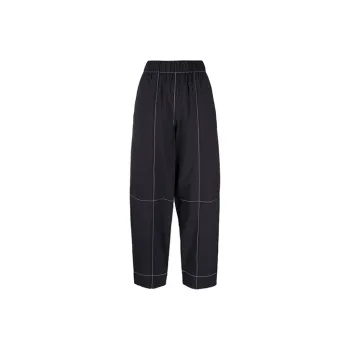 GANNI Elasticated Curve Pants 'Black'