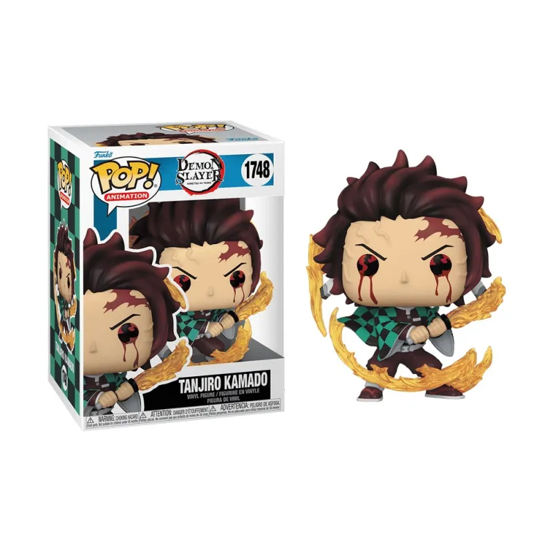 Funko Tanjiro Kamado Demon Slayer Kimetsu No Yaiba Tanjiro Sun Breathing Chibi Figures-2