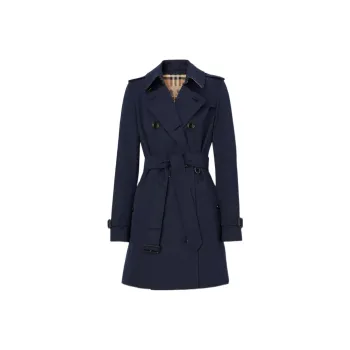 Burberry The Short Chelsea Heritage Belted Trench Coat