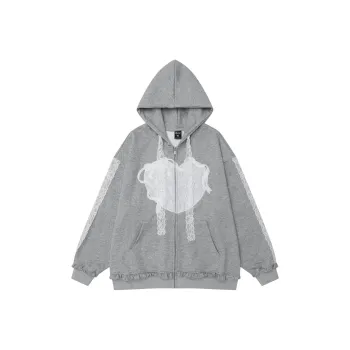 Vine Color Sweatshirt Unisex Gray