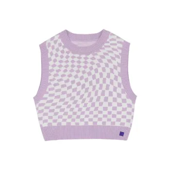 NERDY x CHENGBAOXIONG LIANMINGKUAN Vest Women's Purple