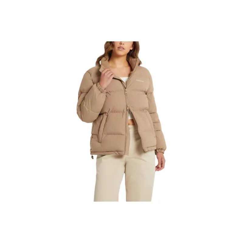 GUESS Down Jacket Women's Beige Yellow-0