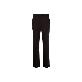 THEORY Treeca Slim-cut Flannel Trousers