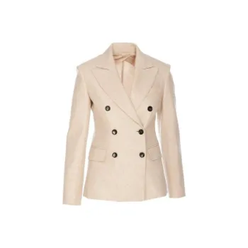 MaxMara Double-Breasted Buttoned Jacket