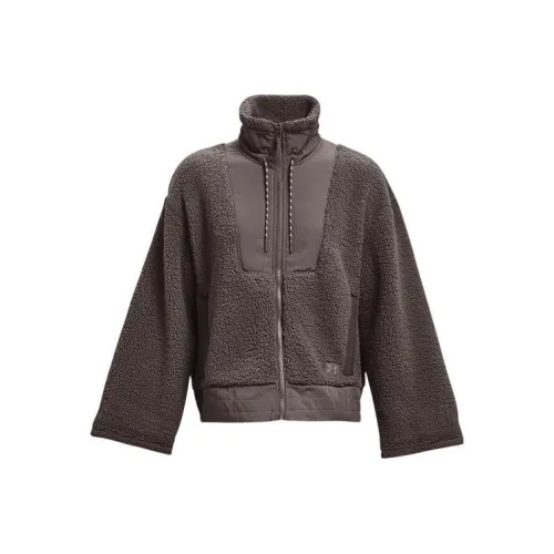 Under Armour Velvet Jackets Women's Brown