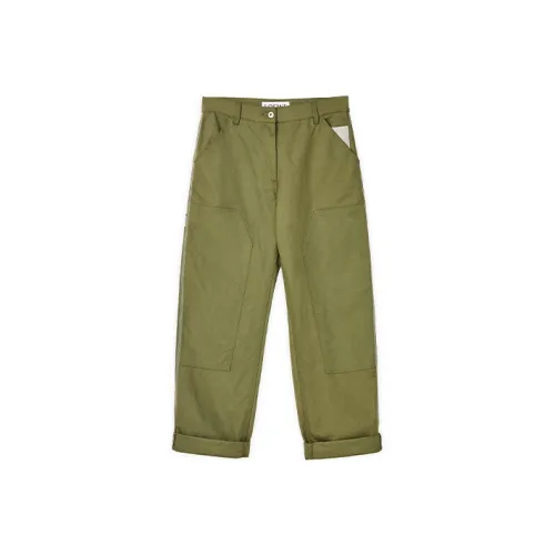LOEWE Casual Pants Women's Army Green