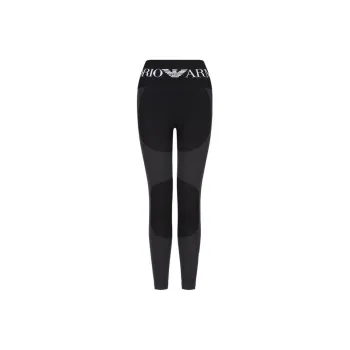 EMPORIO ARMANI Knitted Sweatpants Women's Black