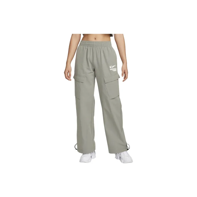 Nike Sportswear Casual Pants Women's Dark Gray Mud-0