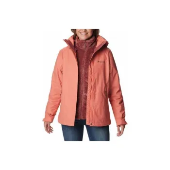 Columbia Windbreaker Jackets Women's Coral