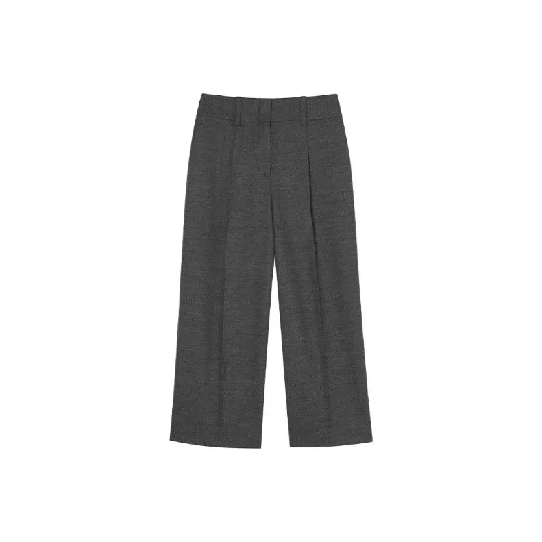 CLUB MONACO Casual Pants Women's Gray Black-0