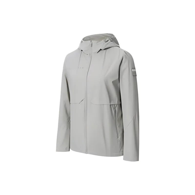ANTA Variety Training Collection Trench Coats Women's Pine Gray Green-0