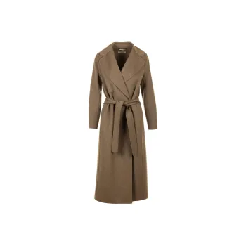 'S MAX MARA Poldo Straight Hem Belted Coat