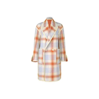 ISSEY MIYAKE Coats Women's Terracotta