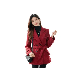 TERRE BLEUE Business Suit Women's Red
