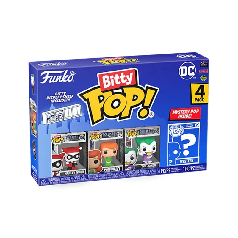 Funko DC Collection Harley Quinn 4 Piece Set Chibi Figures-2