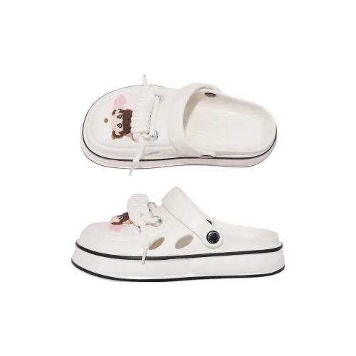 TEDDY ISLAND Cute Cartoon EVA Soft Sole Home Slip Resistant Comfortable Clogs