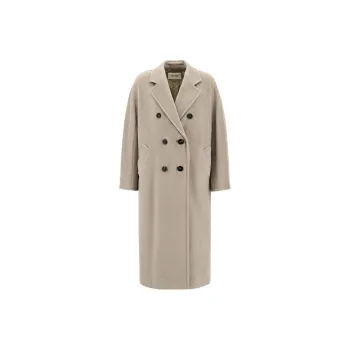 MaxMara 101801 Series Velvet Jackets Women's Beige