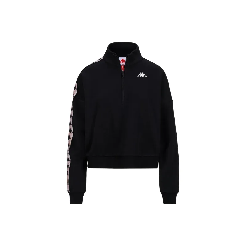 Kappa Sweatshirts Women's Black-0