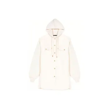 Maje Faux-fux Layered Coat