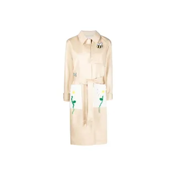 MIRA MIKATI X Javier Calleja Belted Trench Coat
