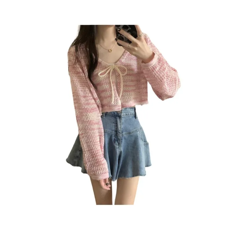 Flowers In Water Knitwear Women's-5