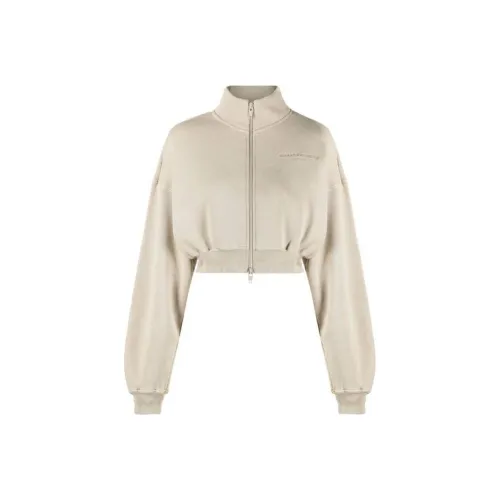 Alexander Wang Cropped Coats Women's Beige