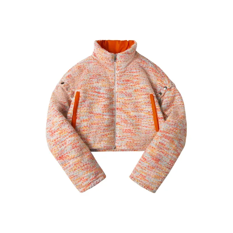 MEETLADY Cropped Coats Women's-0