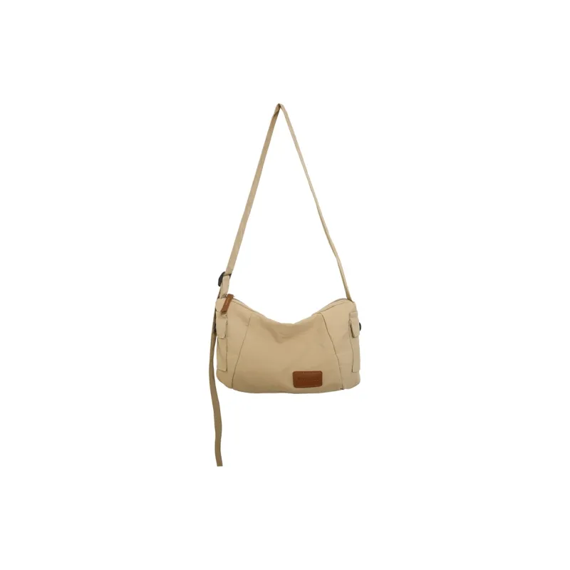 Single Warehouse Nylon Shoulder Bag Regular Unisex White/Green/Khaki/Black-5