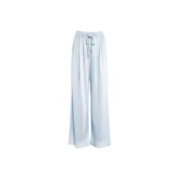BESIONIA SS24 Casual Pants Women's Light Blue