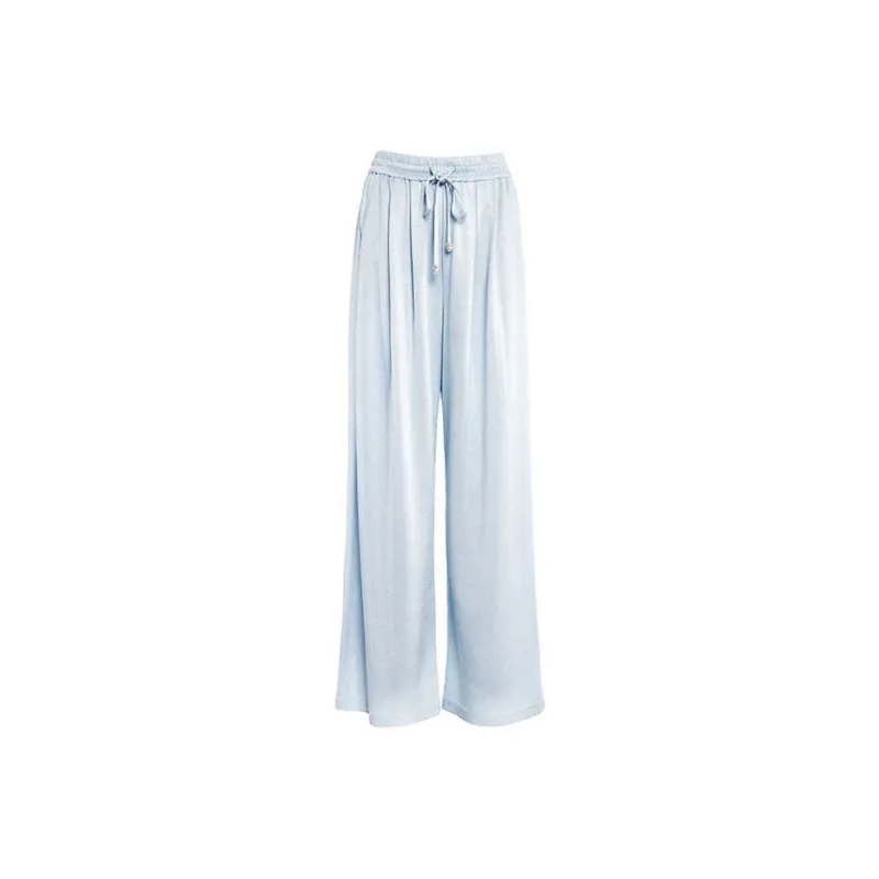 BESIONIA SS24 Casual Pants Women's Light Blue-0
