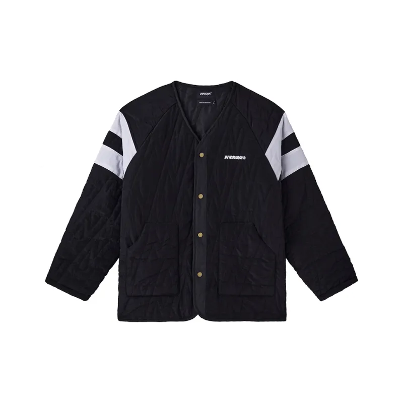 NNOVA Letter Loose Fit Puffer Jacket Unisex-3