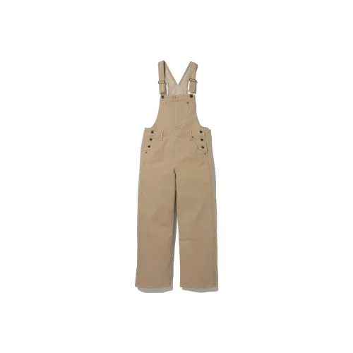 Levis Overalls Women's Light Camel